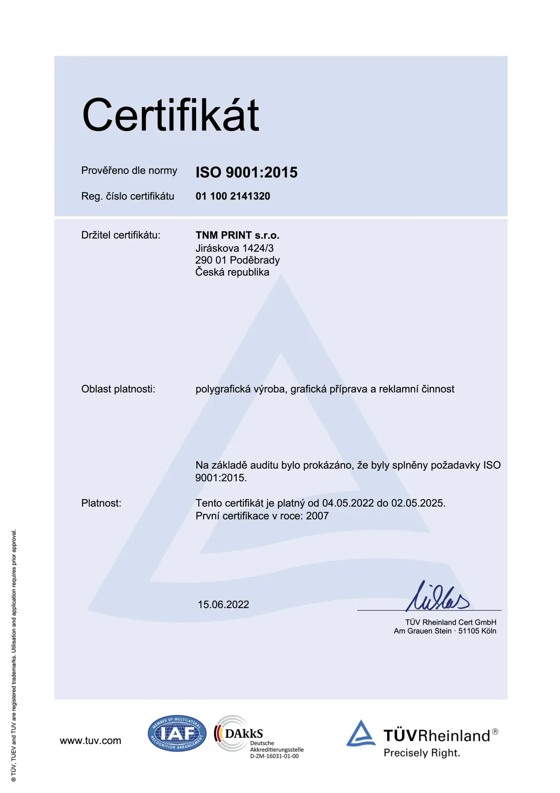 ISO 9001:2015