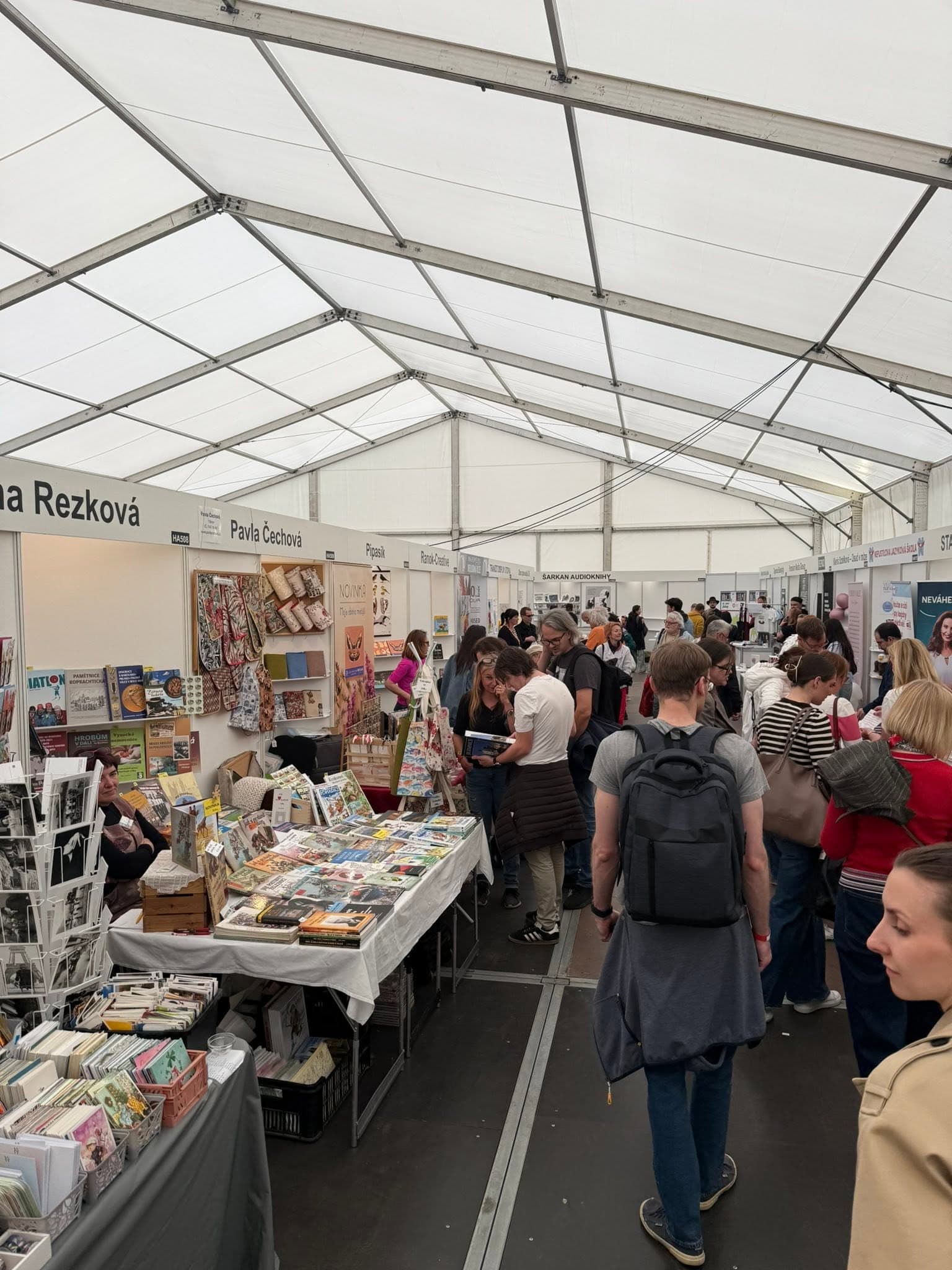 Another edition of the SVĚT KNIHY 2025 book fair. Our printing company simply had to be there!
