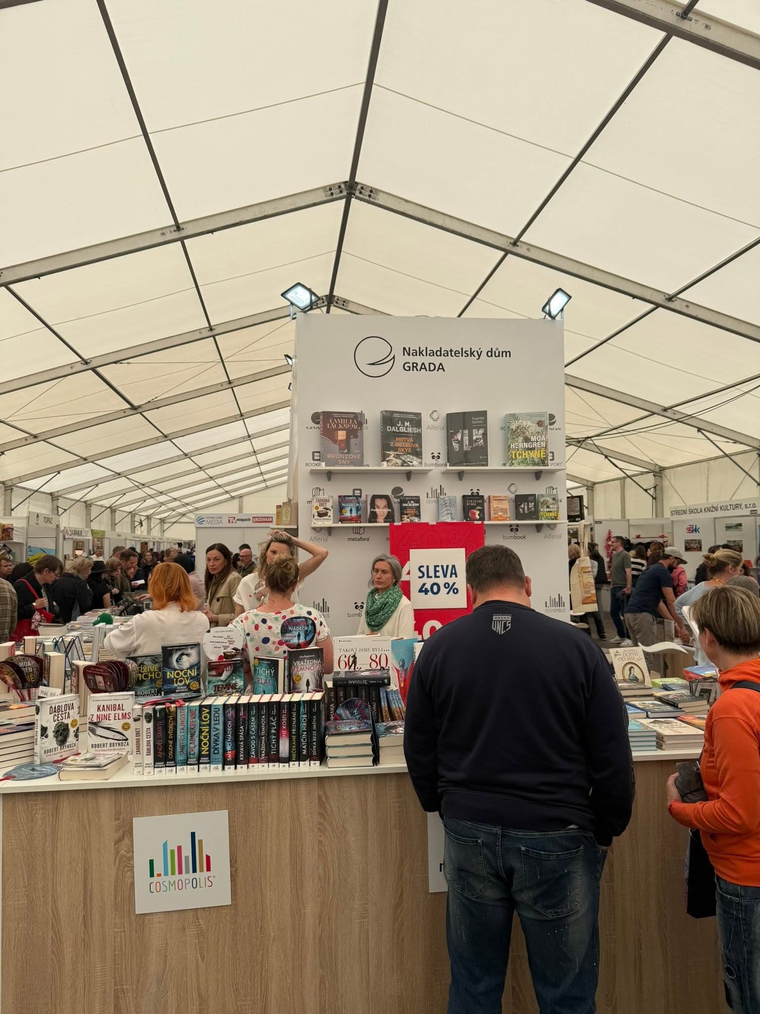 Another edition of the SVĚT KNIHY 2025 book fair. Our printing company simply had to be there!