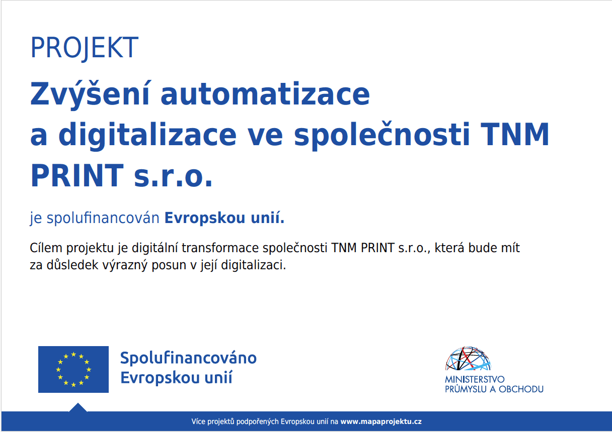 Increasing automation and digitalisation at TNM PRINT